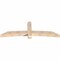 Ekena Millwork Bellingham Smooth Timber Gable Bracket, Douglas Fir, 84"W x 28"H x 5 1/2"D x 5 1/2"F, 8/12 Pitch GBW084X28X0606BEL00SDF - alternate 2